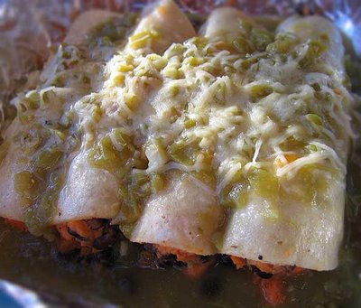 Sweet Potato Black Bean Vegetarian Enchiladas Recipe for Thanksgiving