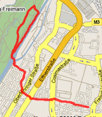 Map of 12/09/06 Run
