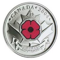 Canada Coin Honouring Veterans