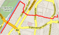 Map of 26/09/06 run