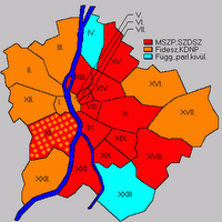 Önkormányzati választási eredmények - 2006