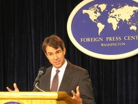John Bellinger III, State Department Legal Advisor at Washington Foreign Press Center Briefing on 