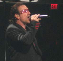 Bono's Integrity made its way to the exit