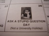 ask a stupid question day
