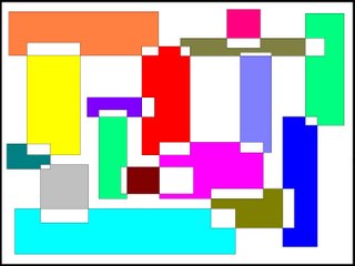 The Colored Intertwined Rectangles