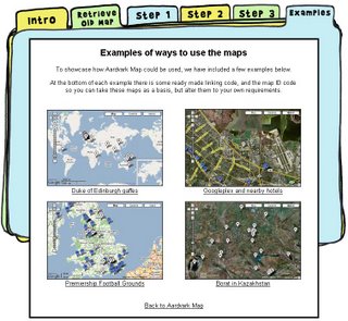 Aardvark Map Examples