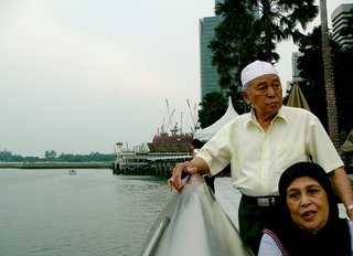 Mom & Dad At Fullerton One With Clifford Pier Background