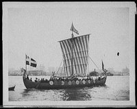 The Viking ship, REPRODUCTION NUMBER: LC-D4-21183, Library of Congress Prints and Photographs Division