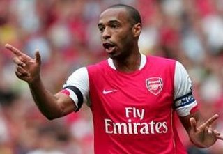 Thierry Henry is Captain Team of Arsenal Football Club