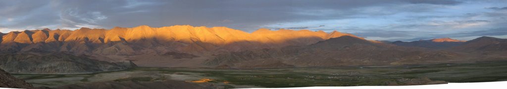 Panoramic View Of Hanle Valley