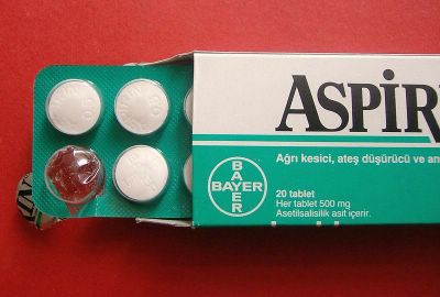 box of aspirin