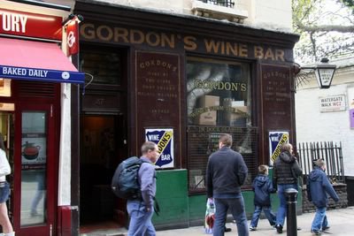 photograph picture of Gordon's Wine Bar London