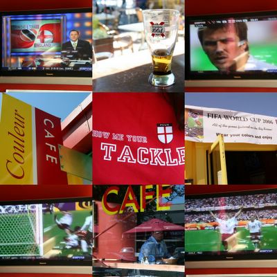 photograph picture couleur cafe san francisco world cup football 2006
