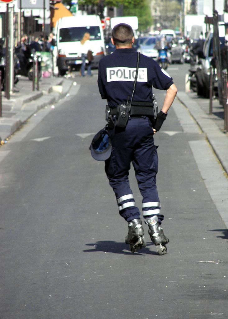 ParisDailyPhoto: Roller Police