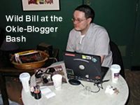 Wild Bill at the Okie-Blogger Bash