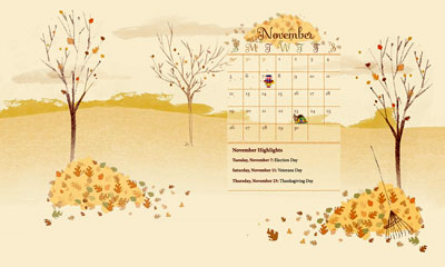 November Desktop