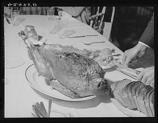 The Thanksgiving turkey [reproduction number, LC-USF34-042425-D DLC]