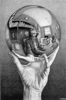 MC Escher - Hand With Reflecting Sphere