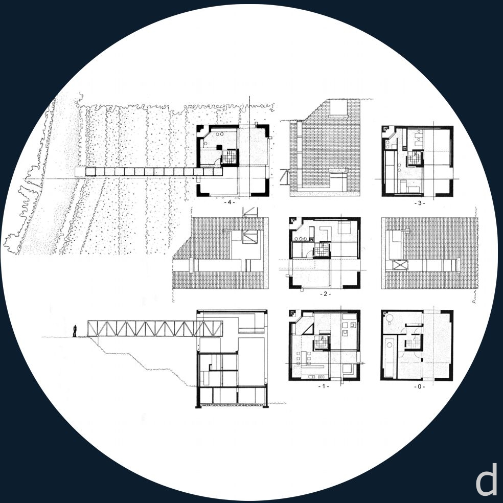 STORIES OF HOUSES: A Family House at Riva San Vitale, by Mario Botta