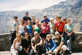 Tucan Group at the Colca Canyon