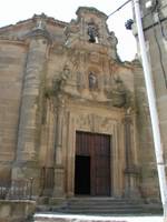 Church door in Briones