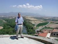 View of the Ebro (with Steve)