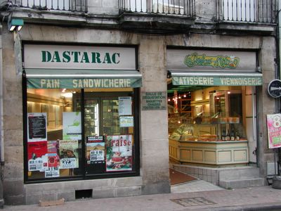 Dastarac (Bordeaux), where we get our breakfast