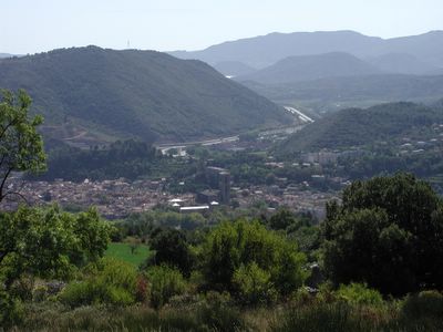View of Lodeve from PR1