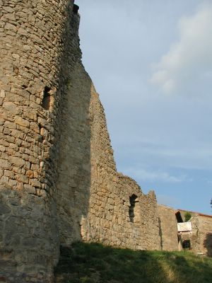 Part of the original city wall