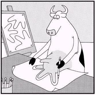 Erotic Cow Art