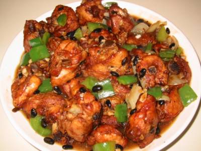 Chicken with Black Beans