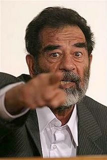 Saddam Pointing