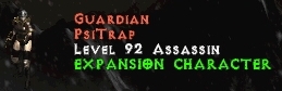 Diablo II: assasin guardian