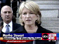 Martha Stewart found guilty.