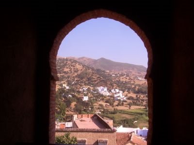 Kasbah look-out, Chaouen, Morocco