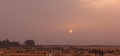 Sunset in Morocco
