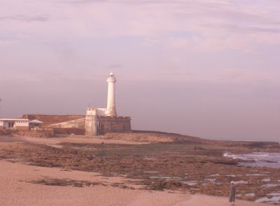 Lighthouse in Rabat, Morocco