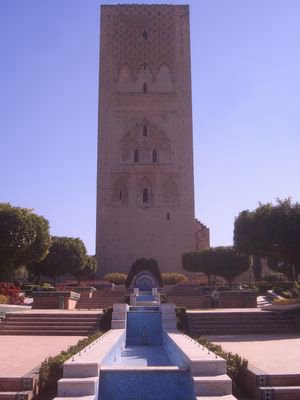 Hassan Tower in Rabat, Morocco