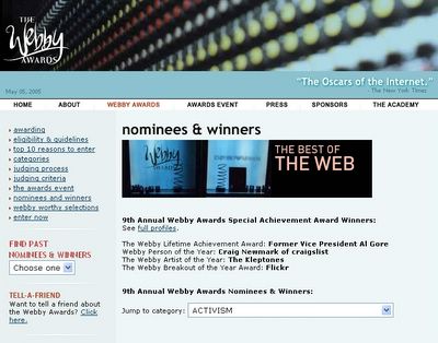 9th Annual Webby Awards