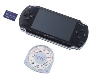 Sony PSP w/ UMD Disc and Memory Card