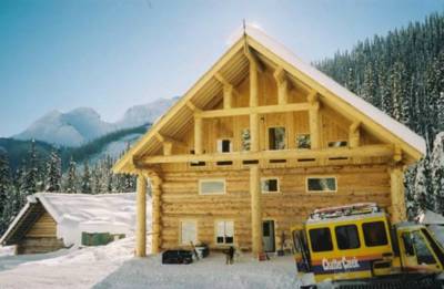 Mountain Lodge Construction at Chatter Creek