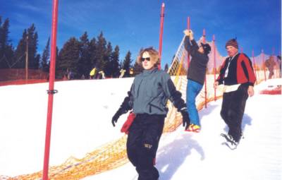 Weasel Workers at Lake Louise