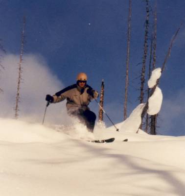 Powder Skiing at Chatter Creek