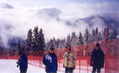 Weasel Workers at Lake Louise