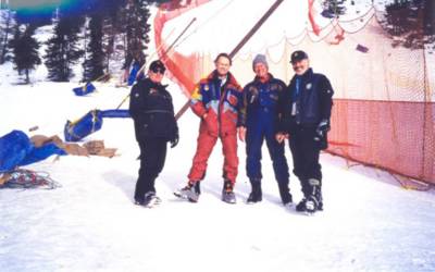 Weasel Workers at Lake Louise