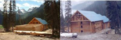 Mountain Lodge Construction at Chatter Creek