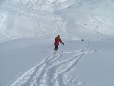 Cat Skiing at Chatter Creek