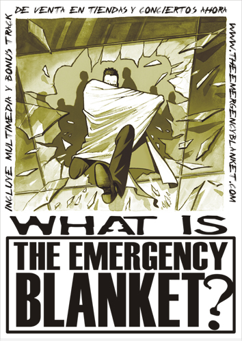 What is The Emergency Blanket?... Disponible en tiendas