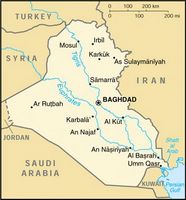 Map of Iraq