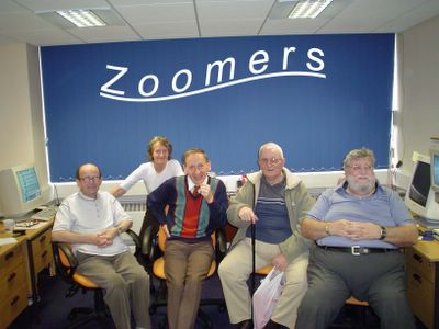 the zoom team: ken, elaine, don, john and john